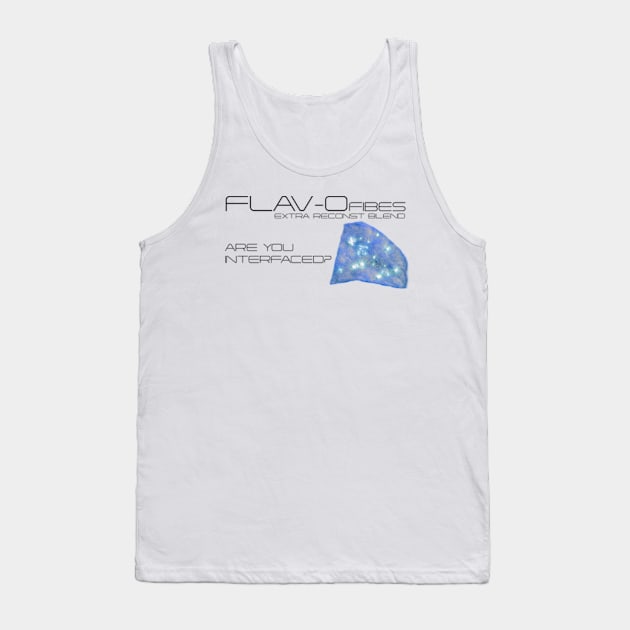 Flav-o Fibes Tank Top by PandaSteak Design 